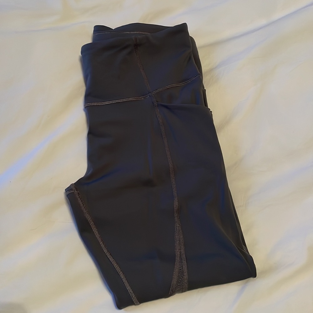 Gray lululemon leggings - only worn twice!
